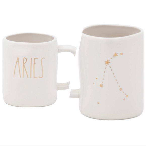 🆕Rae Dunn ARIES Ceramic Mug - Picture 2 of 3